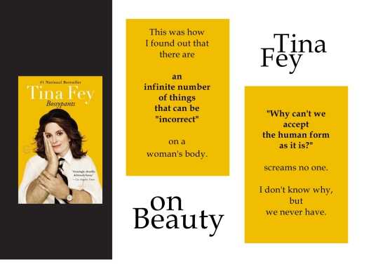 Tina Fey on Beauty